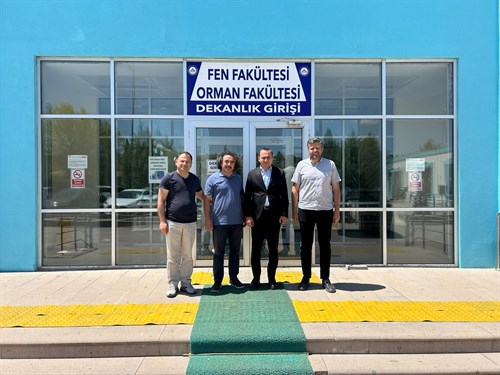 Kaymakamımız Sayın  Ferhat Gür’den Karatekin Üniversitesi Fen Fakültesine Ziyaret.