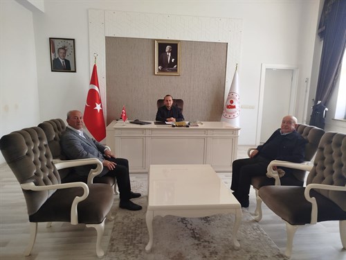 Yeniden Refah Partisi’nden Kaymakamımıza Ziyaret.